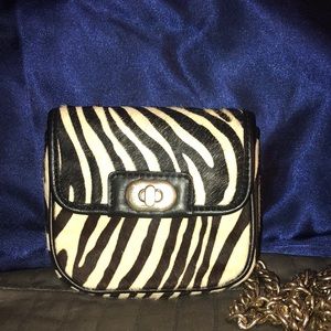Mini Zebra Print Purse